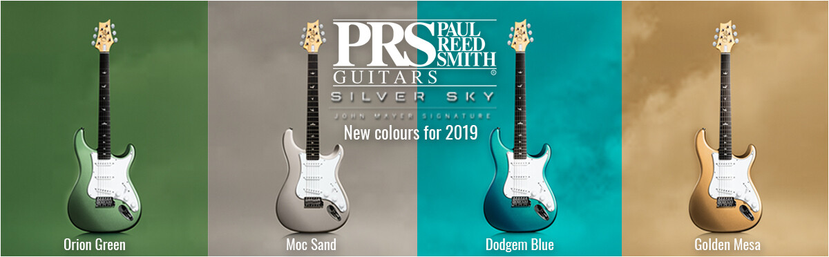 New PRS Silver Sky colours announced for 2019