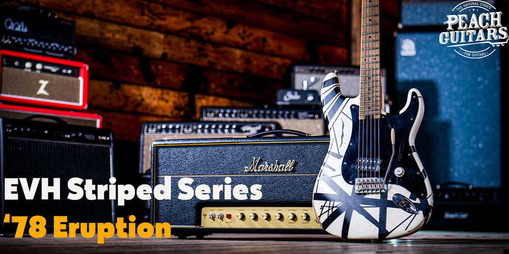 Peach Guitars | EVH Striped Series 78 Eruption