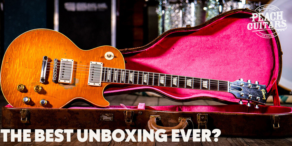 Peach Guitars | The BEST unboxing ever?