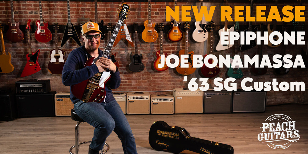 New Release | Epiphone Joe Bonamassa 1963 SG Custom