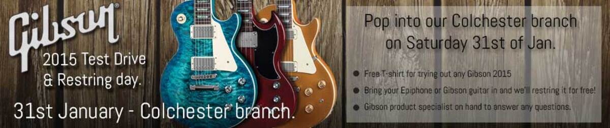 Gibson Test drive and restring day.