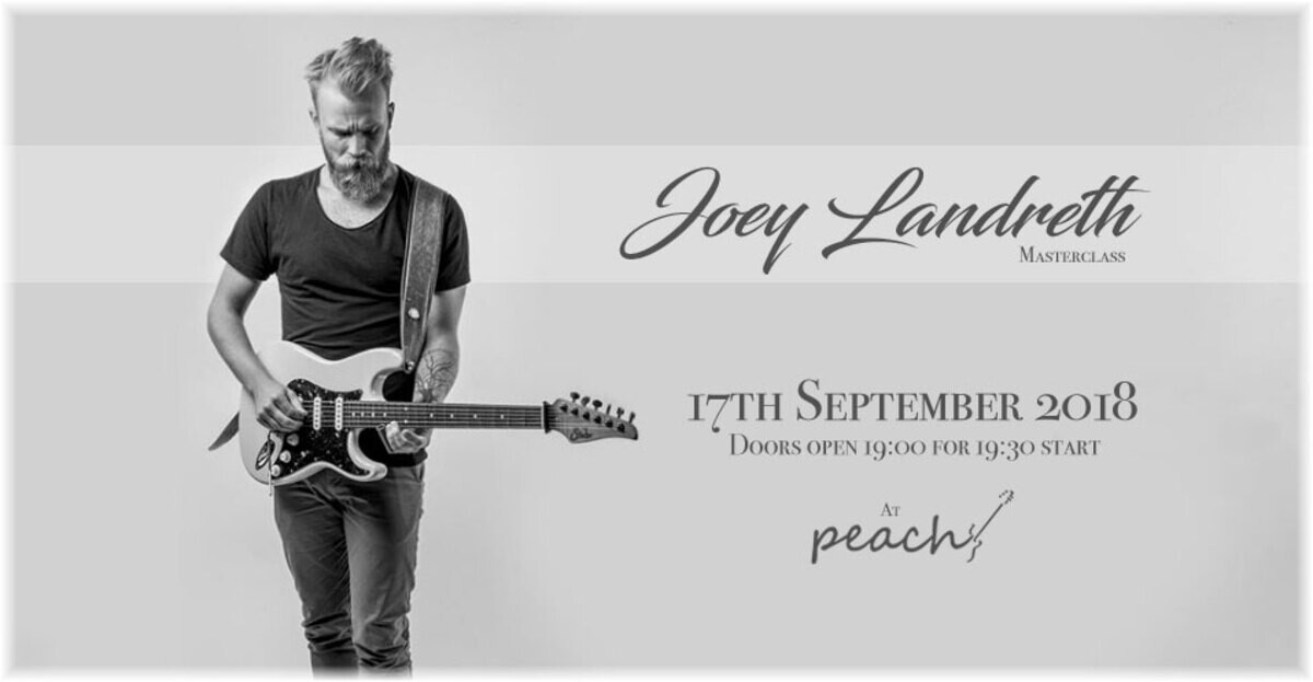 Joey Landreth Masterclass with Reunion Blues gig bags