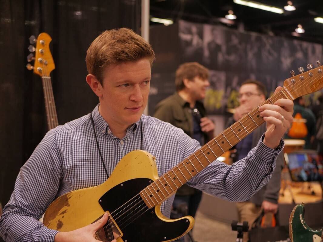 Diary and photos from NAMM Day 1