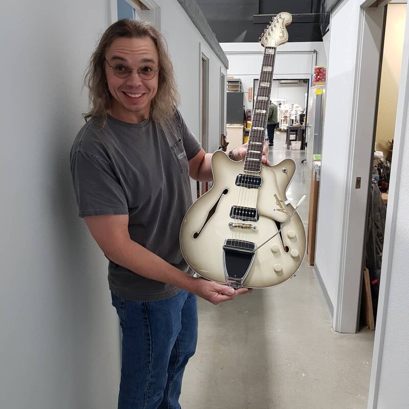 Pre-NAMM trip to the Fender Custom Shop factory.