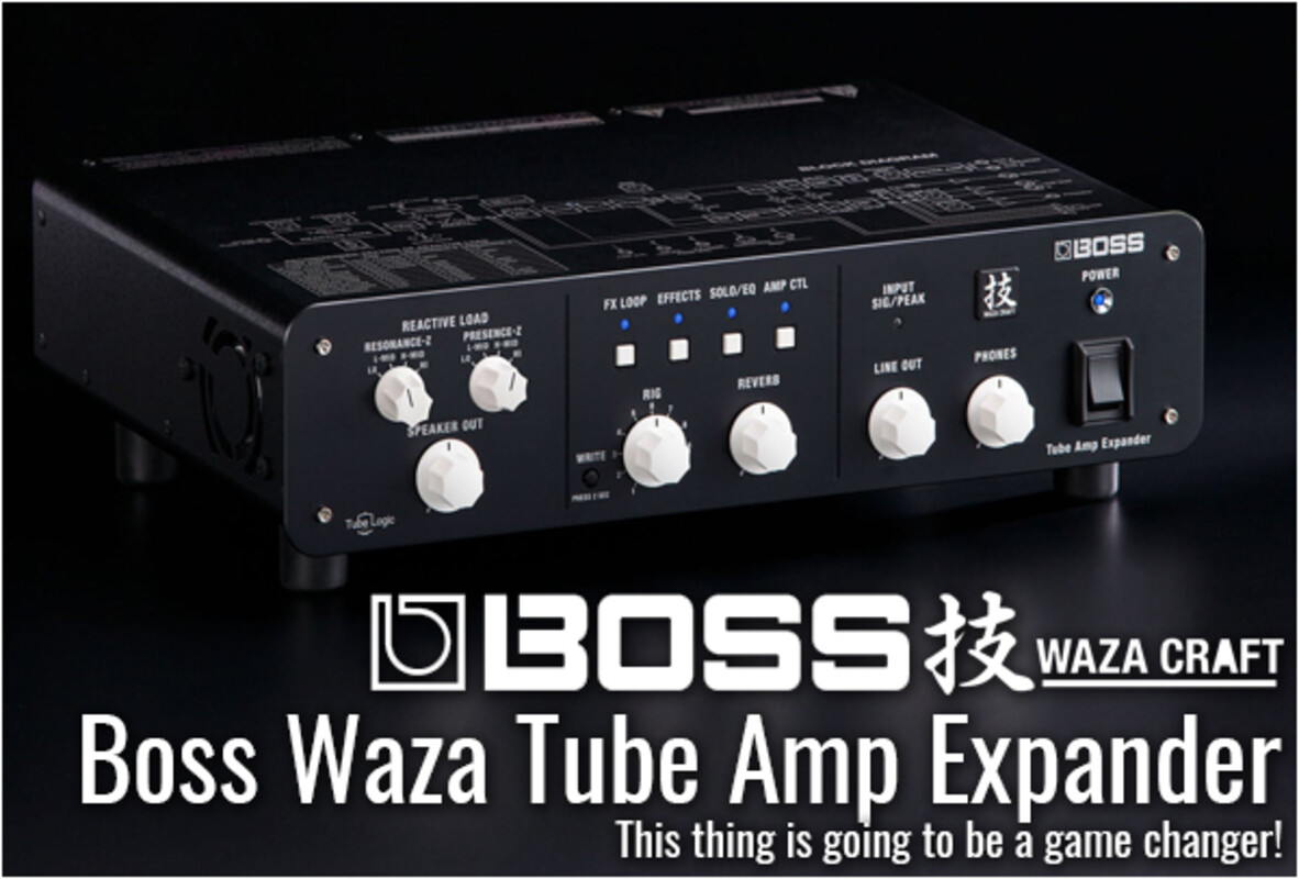Boss Waza Tube Amp Expander Boss Waza Tube Amp Expander