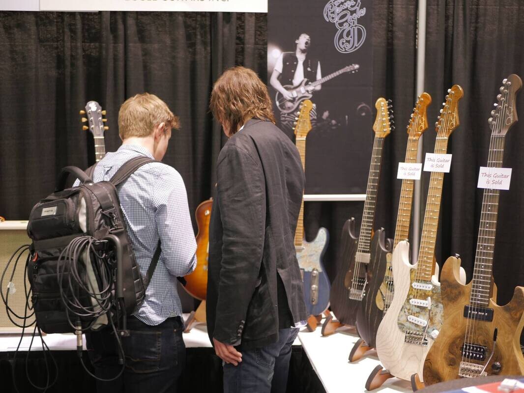 Diary and photos from NAMM Day 1