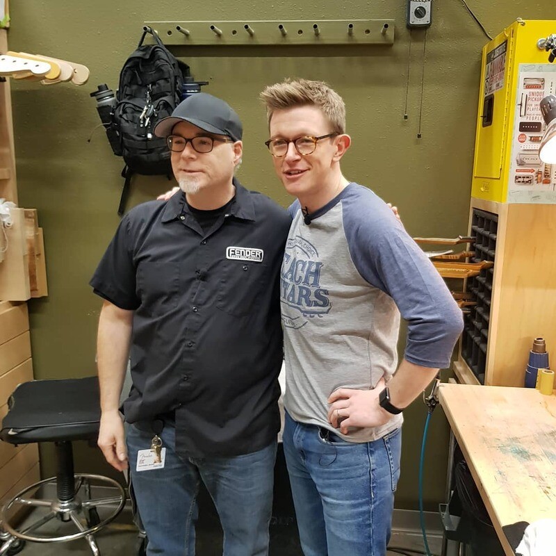 Pre-NAMM trip to the Fender Custom Shop factory. Pre-NAMM trip to the Fender Custom Shop factory.