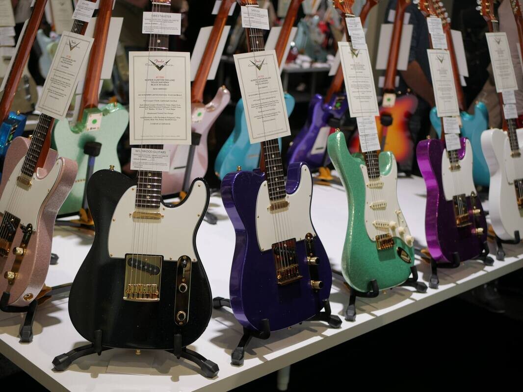 Diary and photos from NAMM Day 1