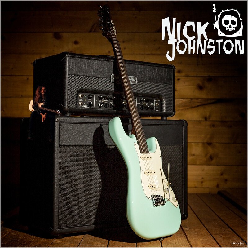 Nick Johnston at Peach Guitars