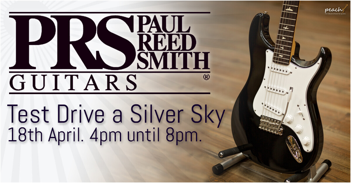 PRS Silver Sky at Peach Guitars