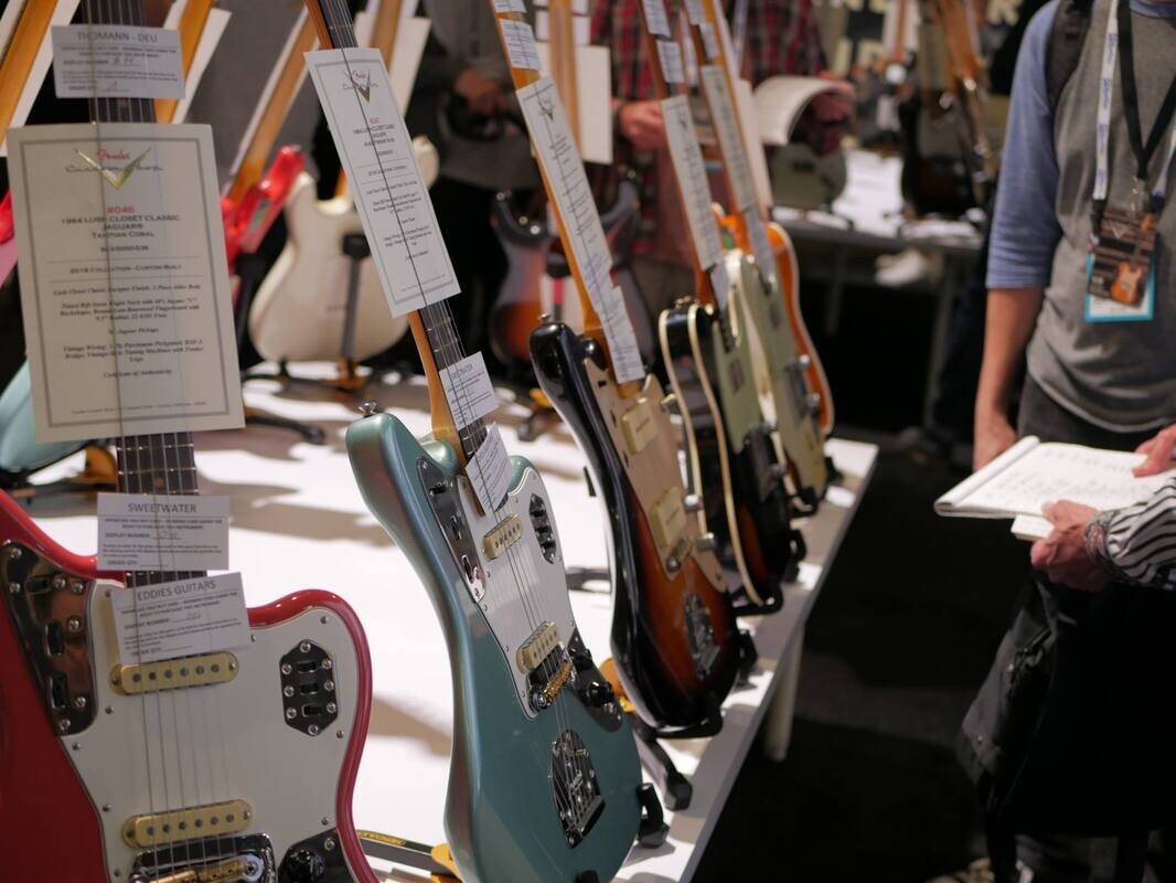 Diary and photos from NAMM Day 1