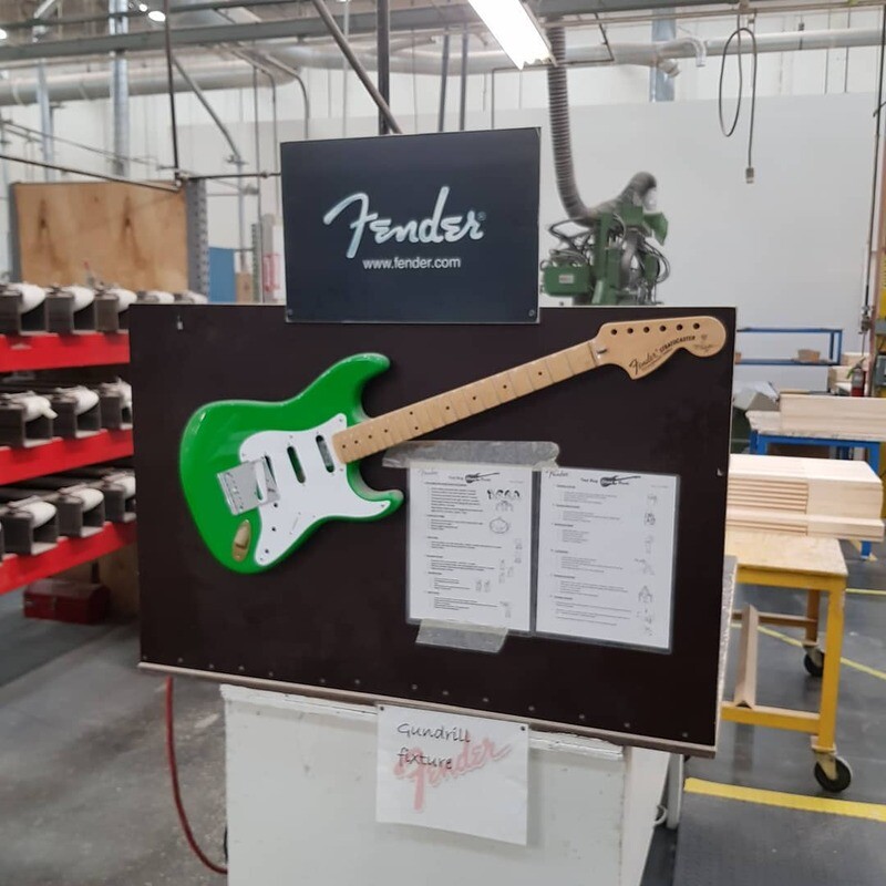 Pre-NAMM trip to the Fender Custom Shop factory.