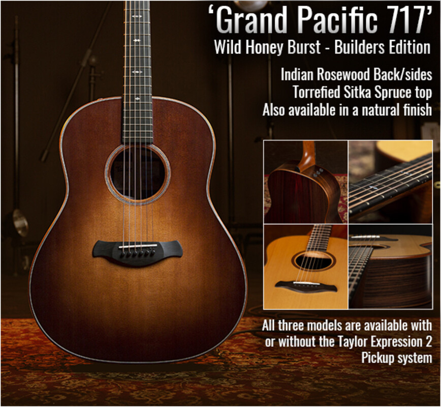 New models from Taylor Guitars - 'Grand Pacific'