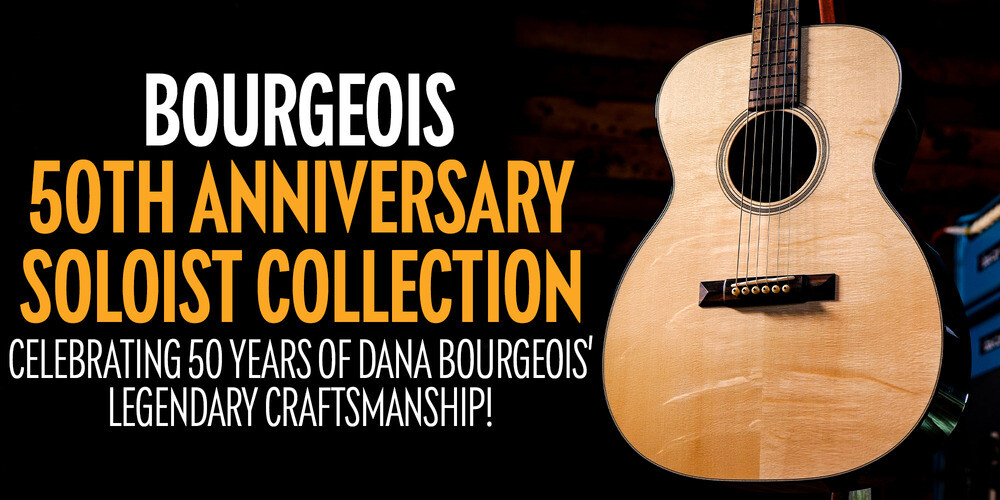 50 Years of Craftsmanship: The Bourgeois Custom OOO 50th Anniversary Soloist