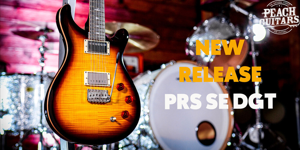 Peach Guitars | New Release | PRS SE DGT