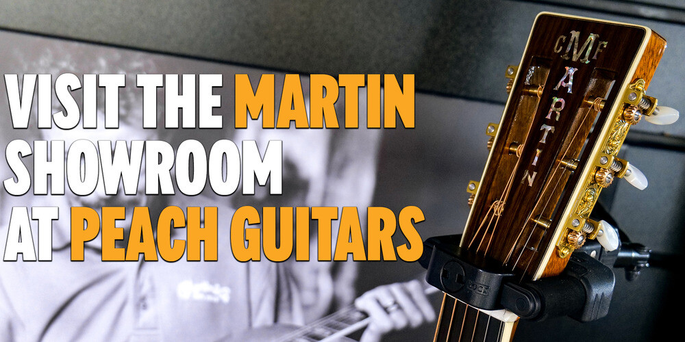 Visit the Martin Showroom at Peach Guitars in Colchester, U.K.