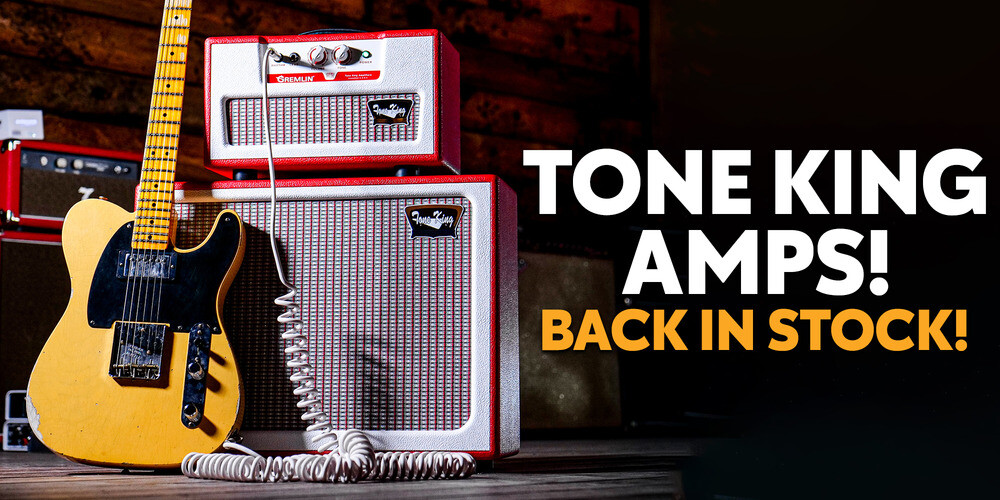 Unveiling the Majesty of Tone: Tone King Amplifiers Restock at Peach Guitars!