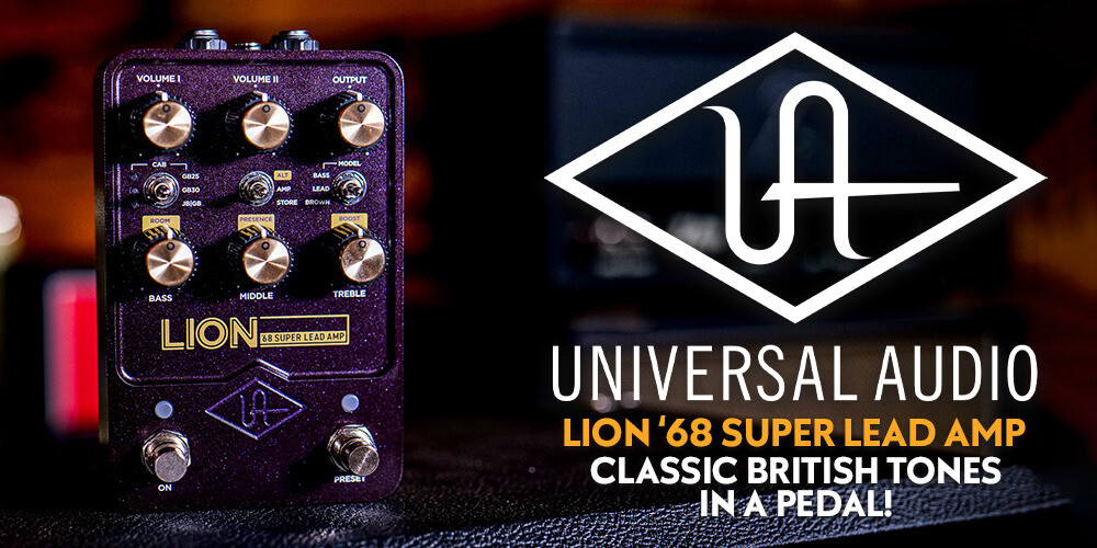 New Release | UAFX Lion '68 Super Lead