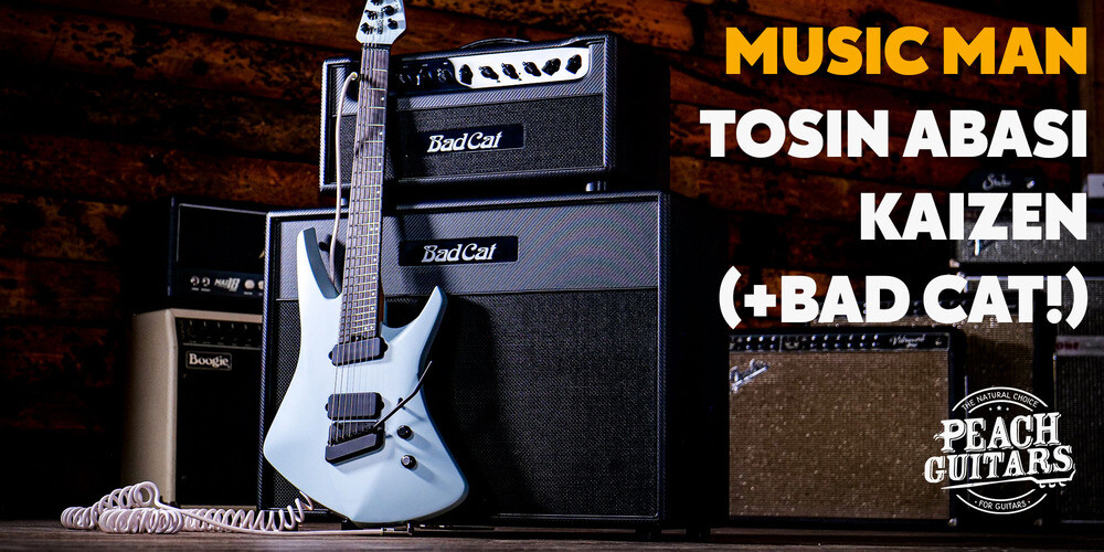 New Release | Music Man Tosin Abasi Kaizen (+Bad Cat!)