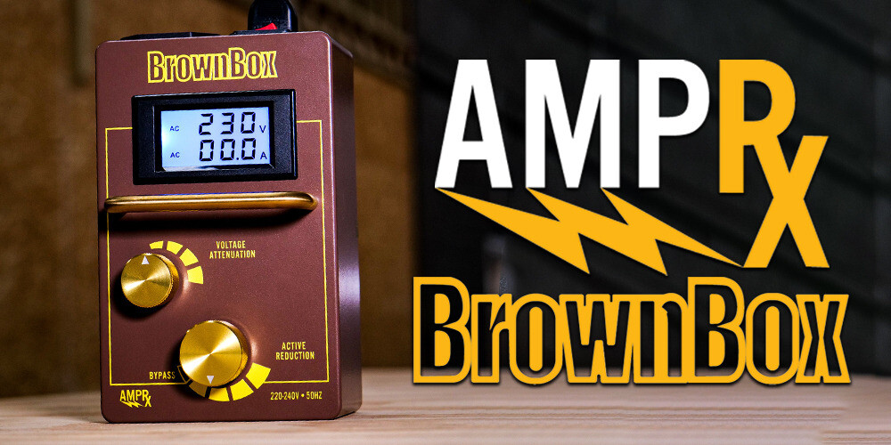 Peach Guitars | AmpRx BrownBox now at Peach Guitars!