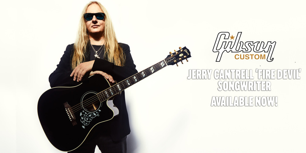 New Release | Gibson Jerry Cantrell Fire Devil Songwriter