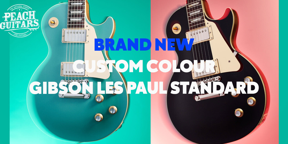 New Release | Custom Colour Gibson Les Paul Standard