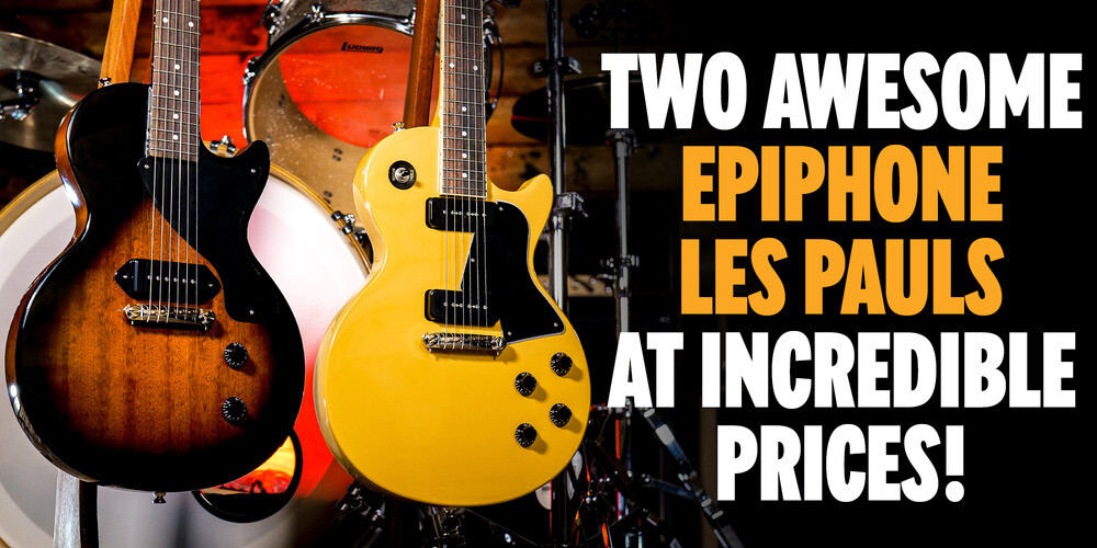 Two Awesome Epiphone Les Pauls at Incredible Prices!