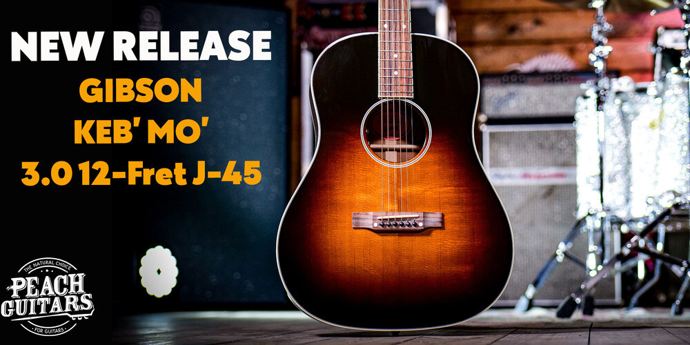 Peach Guitars | BRAND NEW | Gibson Keb' Mo' 3.0 12-Fret J-45