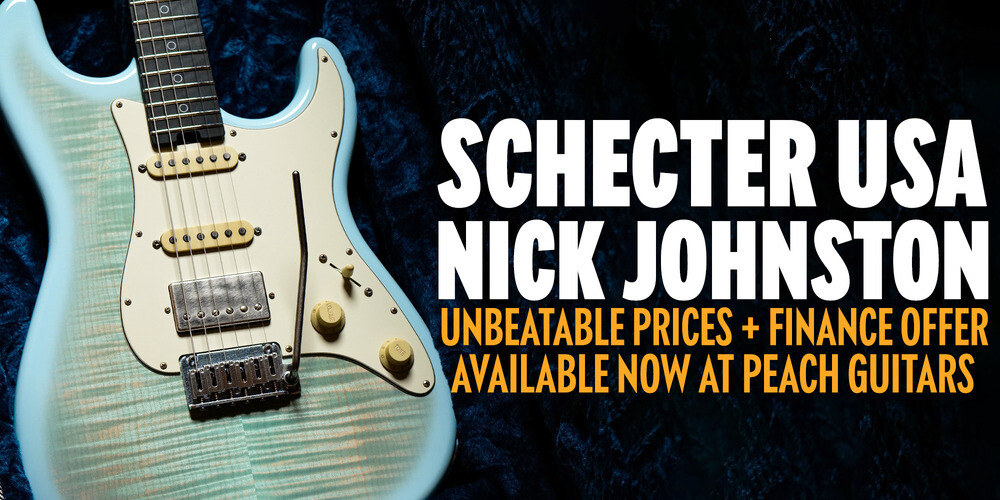 Unbeatable Deals on Schecter USA Nick Johnston Models at Peach Guitars