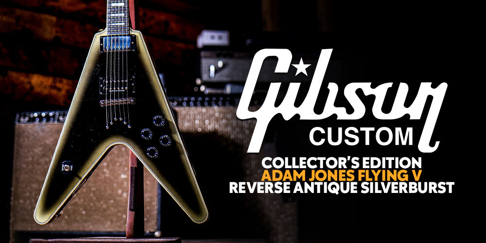 Peach Guitars | Checking out the Gibson Custom Adam Jones Flying V Collectors Edition!