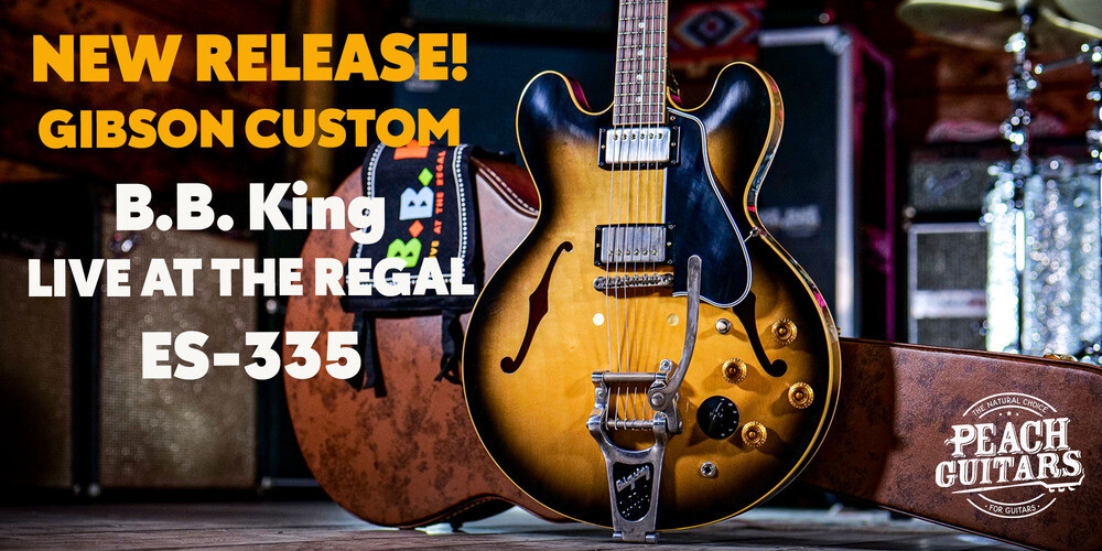 Peach Guitars | New Release | Gibson Custom B.B. King 