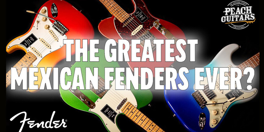 Peach Guitars | The Fender Player Plus Range!