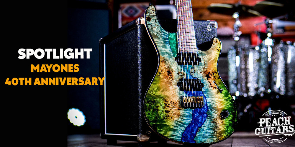 Peach Guitars | Spotlight | Mayones 40th Anniversary Models