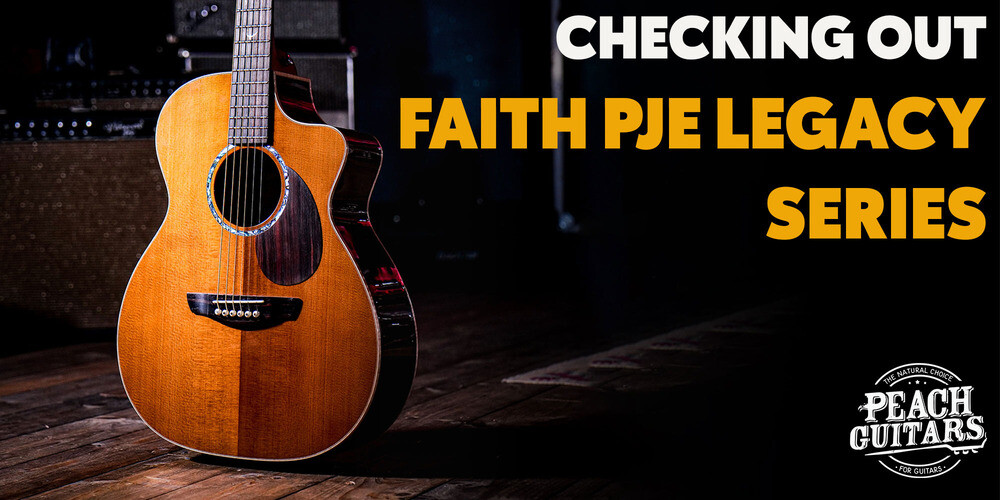 Peach Guitars Faith PJE Legacy Series