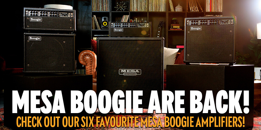 Mesa Boogie Amplifiers Return to Peach Guitars!