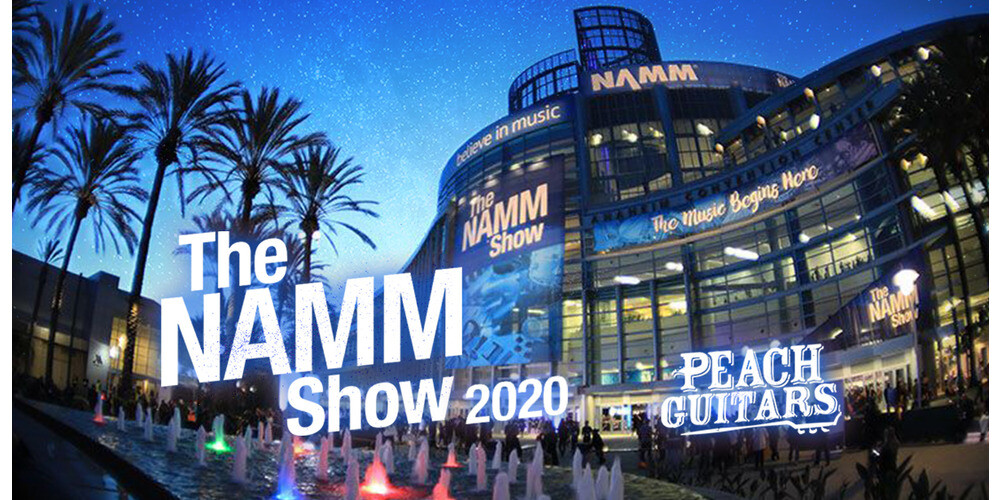 Peach Guitars at NAMM 2020!