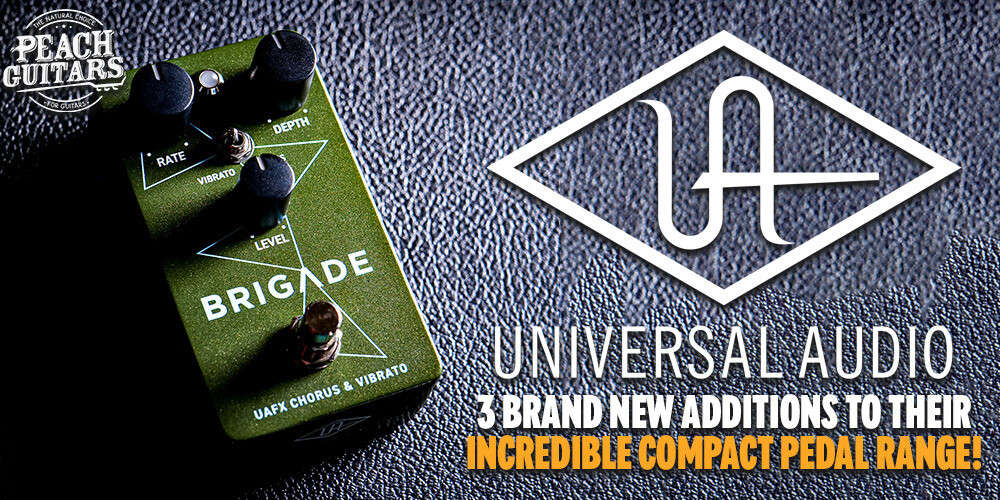 New Release | UAFX - 3 BRAND NEW PEDALS!!!