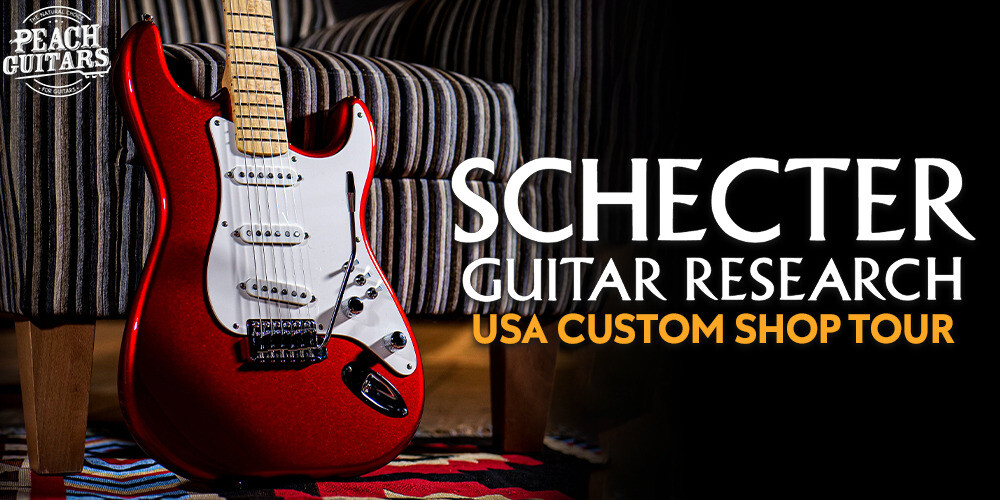 Peach Guitars | Visit to the Schecter Custom Shop