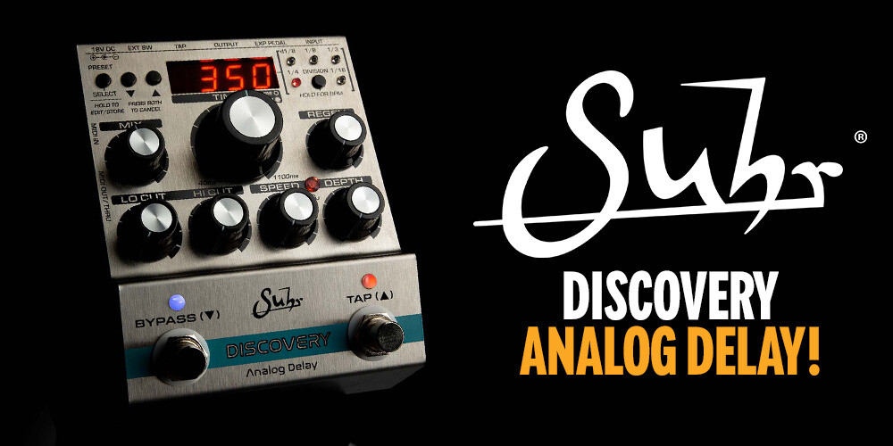 Peach Guitars | Checking out the Suhr Discovery Delay!