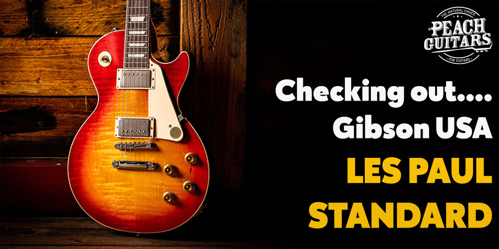 Peach Guitars Gibson USA Les Paul Standard