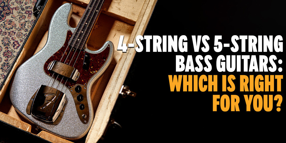 4-String vs 5-String Bass Guitars: Which Is Right for You?