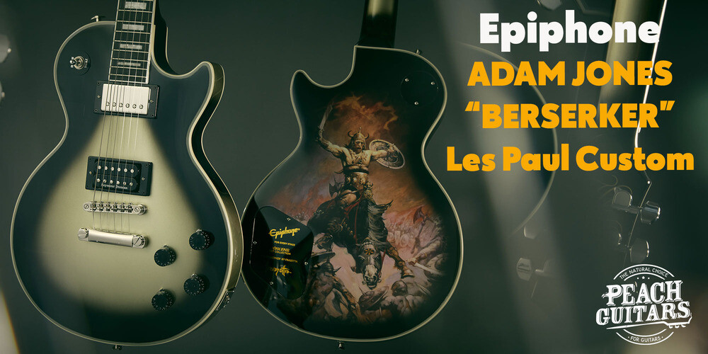 Peach Guitars New Release Epiphone Adam Jones Berserker