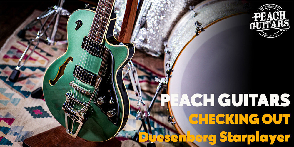 Peach Guitars | Checking out the Duesenberg Starplayer!