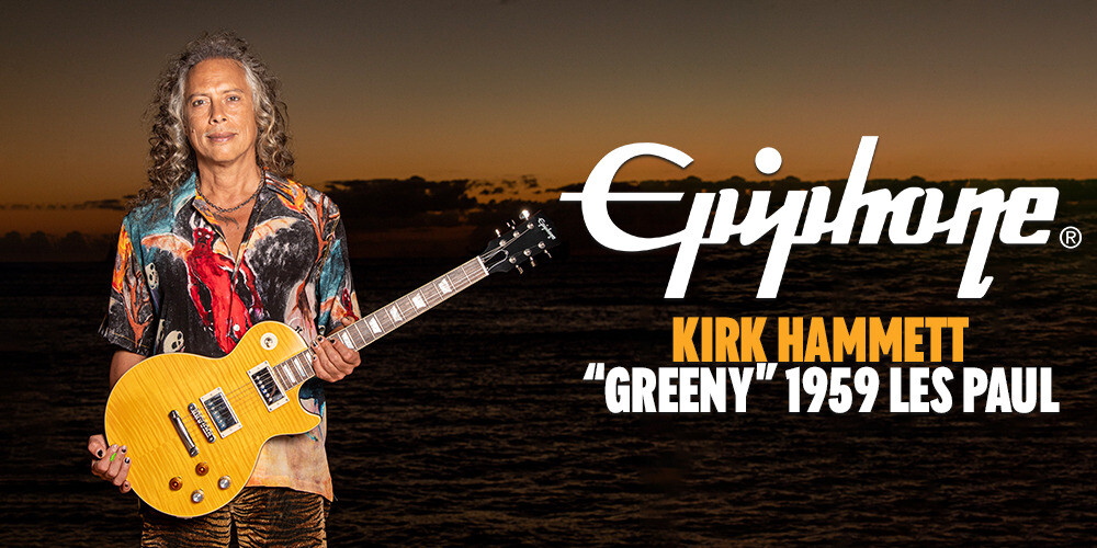 New Release | Epiphone Kirk Hammett Greeny 1959 Les Paul Standard