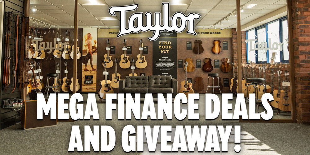 Taylor Guitars Mega Deals and Giveaways!