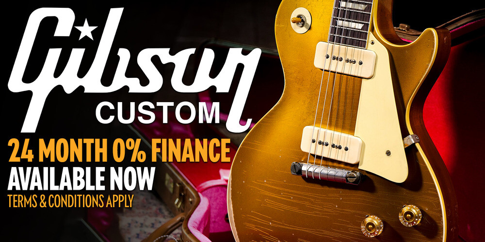 Limited Time Only: 24 Months 0% Finance on Gibson Custom Shop Guitars Offer Ends June 30th 2025!
