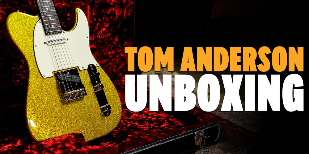 HUGE Tom Anderson Guitars Unboxing!
