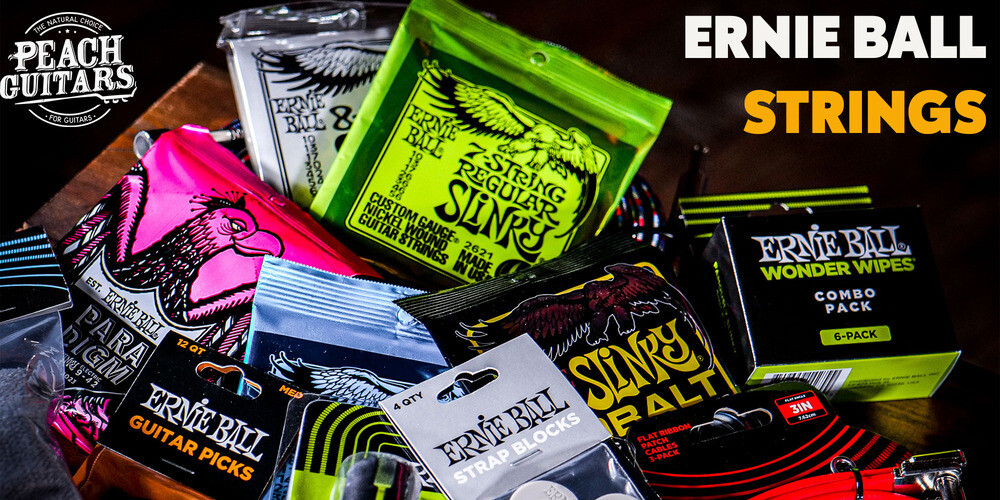 Peach Guitars | Ernie Ball Strings