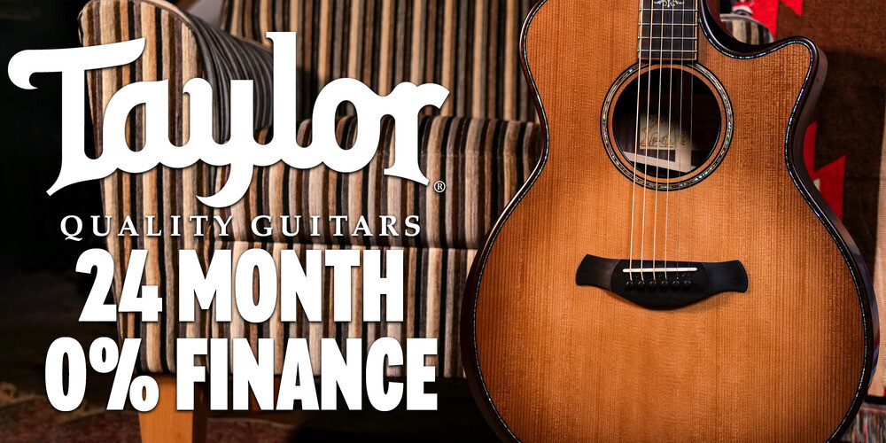 Limited Time Offer: 24 Month 0% Finance Now Available on All USA Built Taylor Guitars