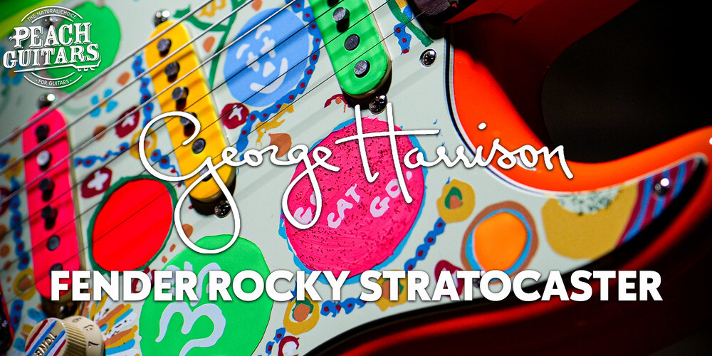 Peach Guitars | Fender George Harrison Rocky Stratocaster